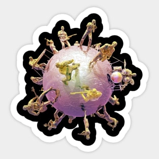 Musicians Ball 2 Sticker